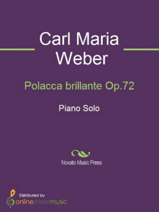Carl Maria Von Weber - Polacca Brilliante, Op.72 piano sheet music
