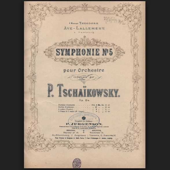 P. Tchaikovsky - Theme from the symphony №5, 2ND MOVT piano sheet music