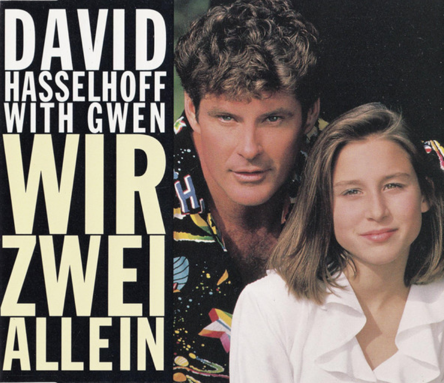 David Hasselhoff, Gwen - Wir zwei allein piano sheet music