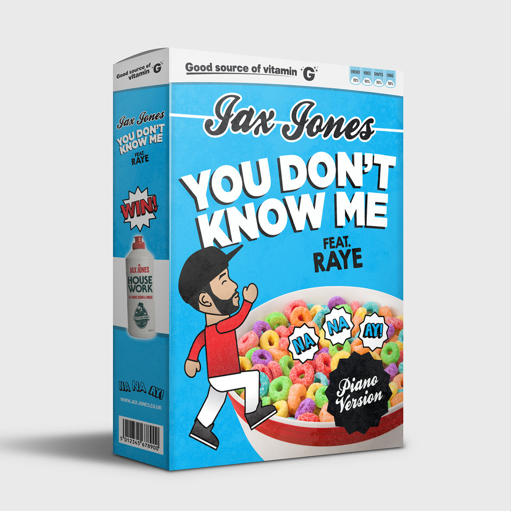 Jax Jones, Raye - You Don't Know Me piano sheet music