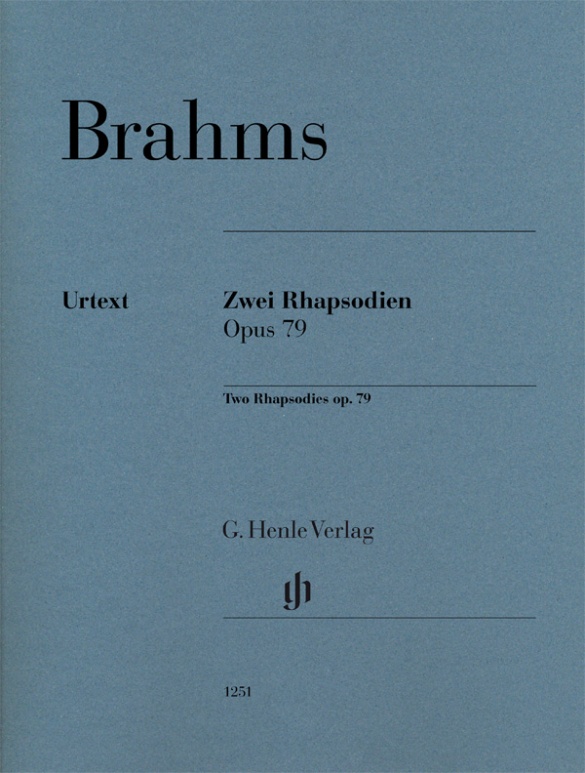 Johannes Brahms - Rhapsody in B minor – Op. 79 No. 1 chords