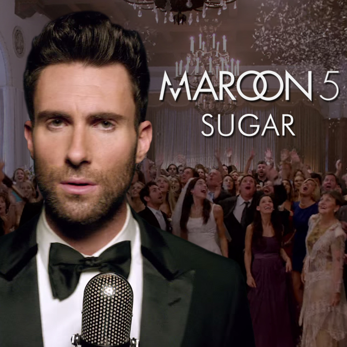 Maroon 5 - Sugar piano sheet music
