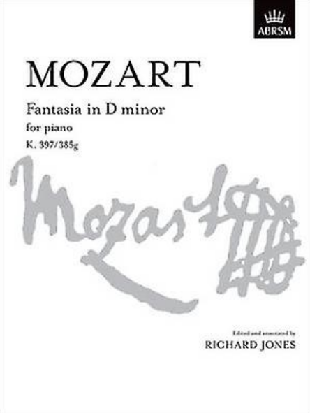 Wolfgang Amadeus Mozart - Fantasia in D Minor, K.397 piano sheet music