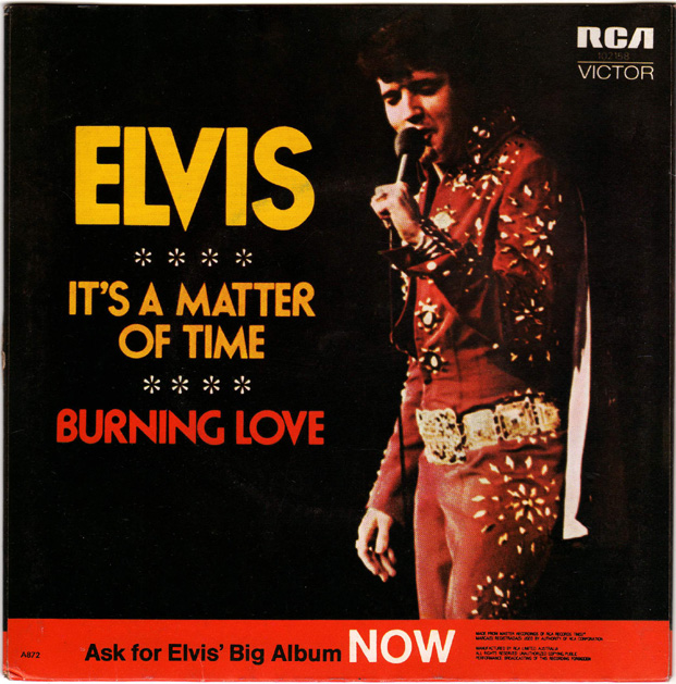 Elvis Presley - Burning Love piano sheet music