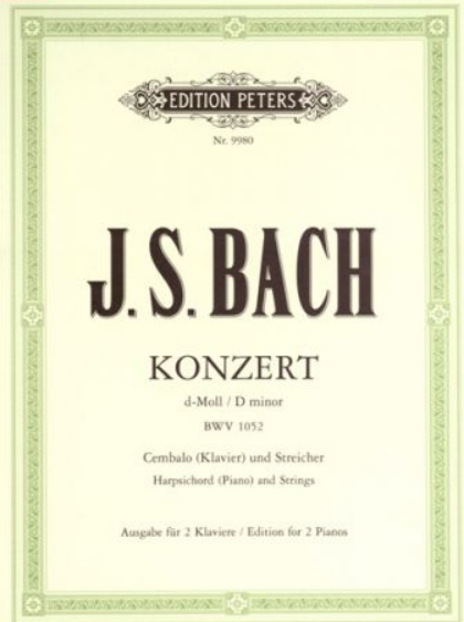 Johann Sebastian Bach - Concerto No. 1 in D minor, BWV 1052 part 1. Allegro piano sheet music