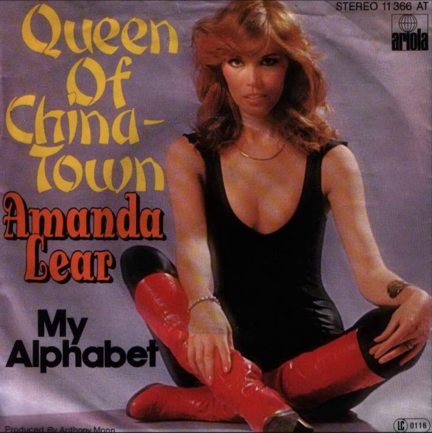Amanda Lear - Queen of Chinatown piano sheet music