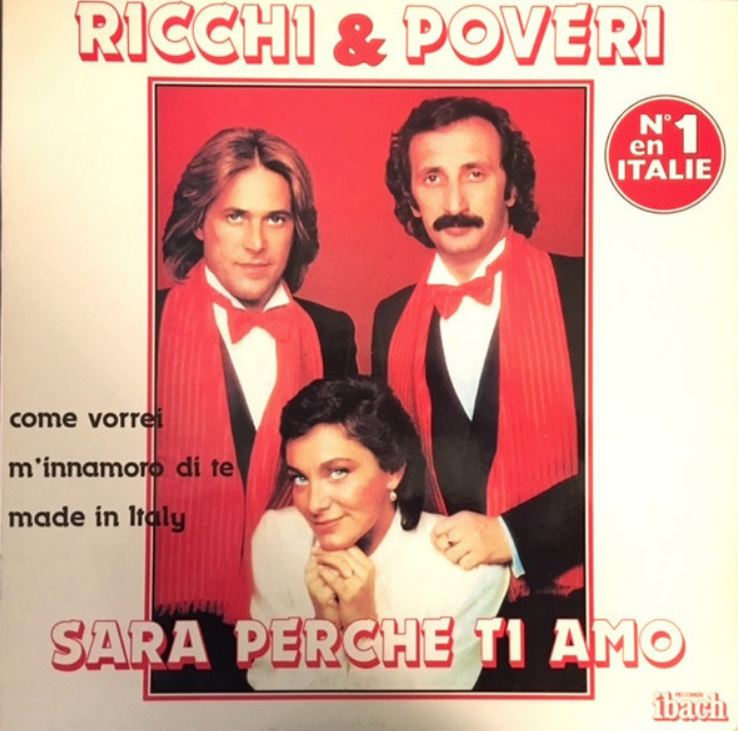 Ricchi e Poveri - Sara perche ti amo piano sheet music
