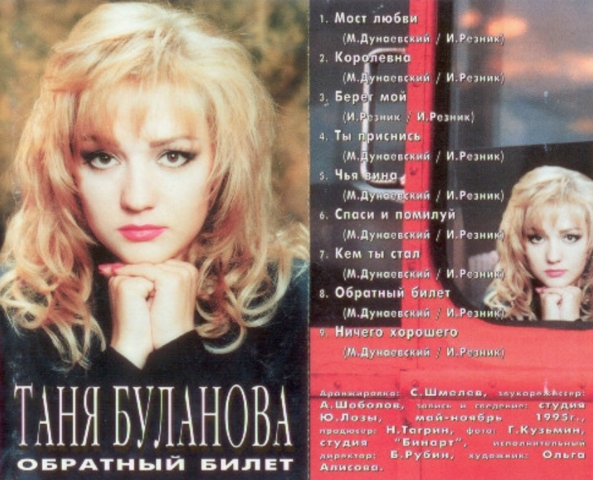 Tatyana Bulanova, Maksim Dunayevsky - Королевна piano sheet music