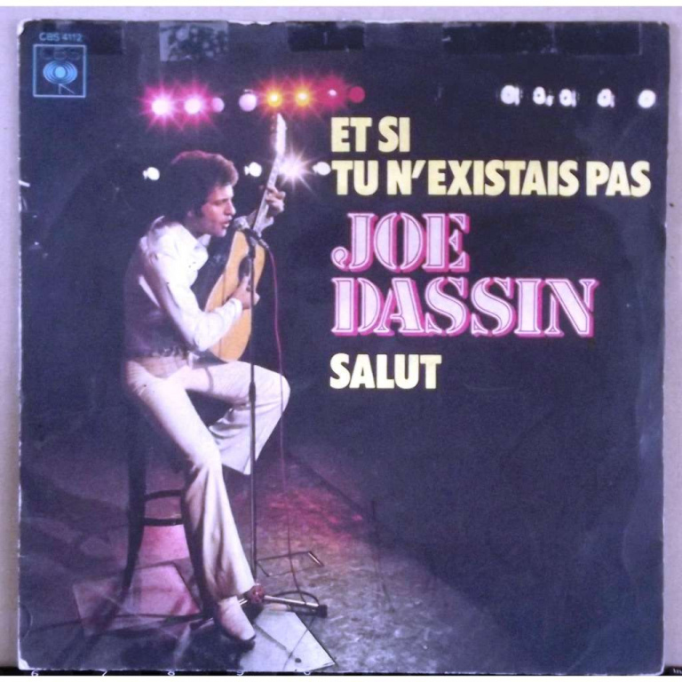 Joe Dassin - Et si tu n'existais pas piano sheet music