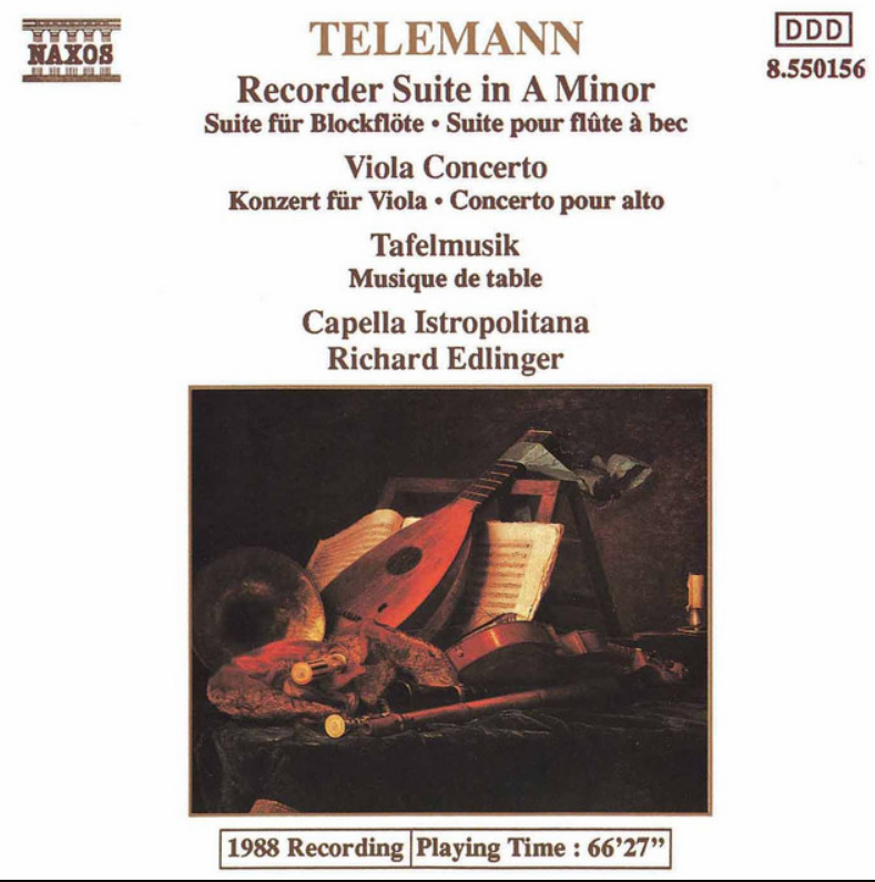 Georg Philipp Telemann - Viola Concerto in G Major, TWV 51:G9: II. Allegro piano sheet music