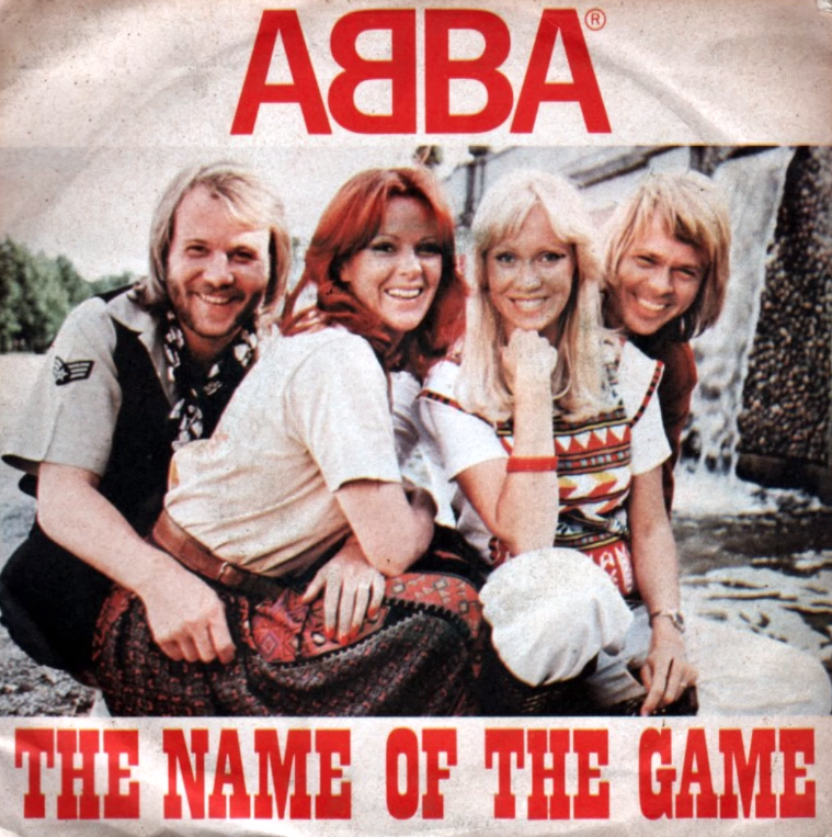 ABBA - The Name Of The Game piano sheet music