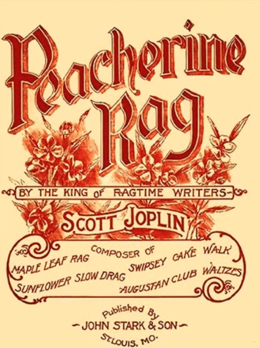 Scott Joplin - Peacherine Rag piano sheet music