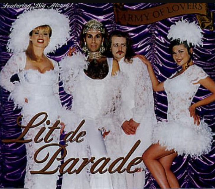Army Of Lovers - Lit De Parade piano sheet music
