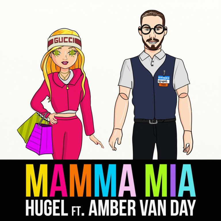 HUGEL, Amber Van Day - Mamma Mia piano sheet music