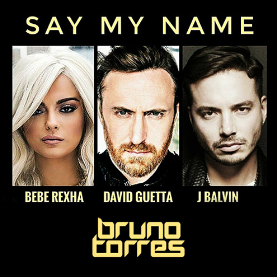 David Guetta, Bebe Rexha, J Balvin - Say My Name piano sheet music