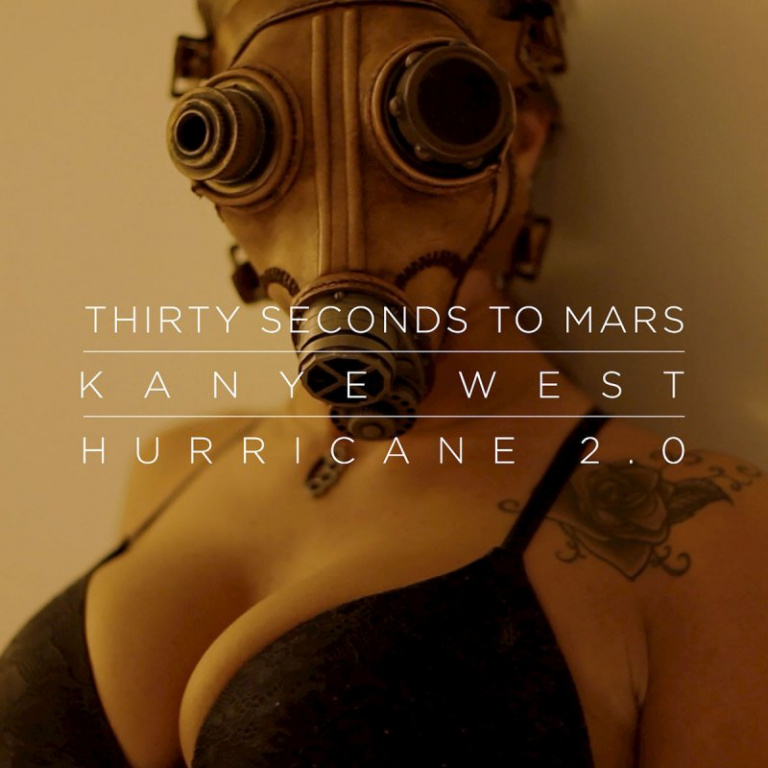 Thirty Seconds to Mars, Kanye West - Hurricane piano sheet music