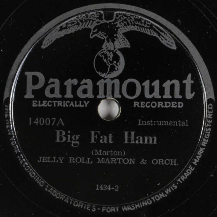 Jelly Roll Morton - Big Foot Ham piano sheet music
