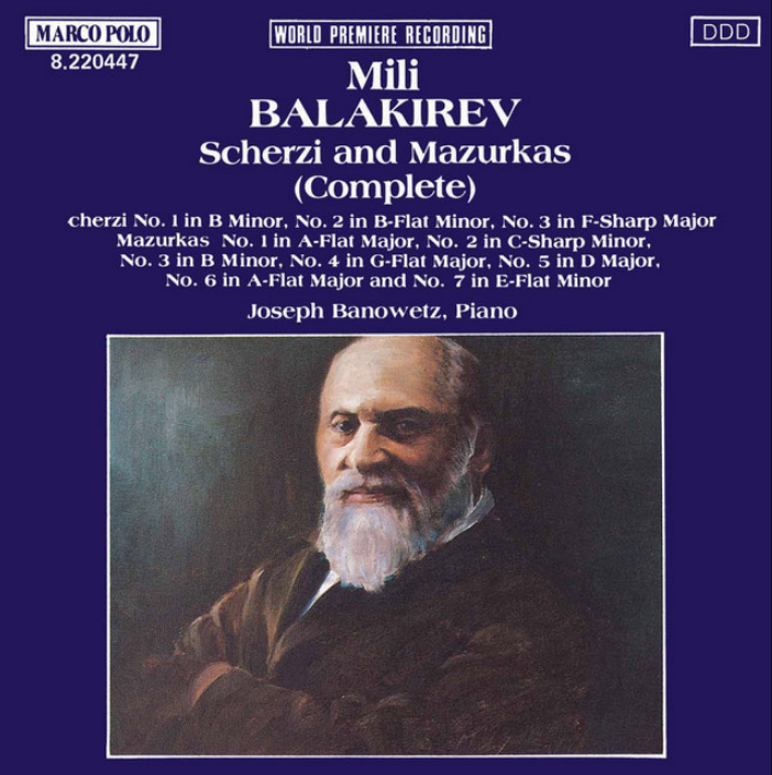 Mily Balakirev - Mazurka No. 1 in A-Flat Major piano sheet music