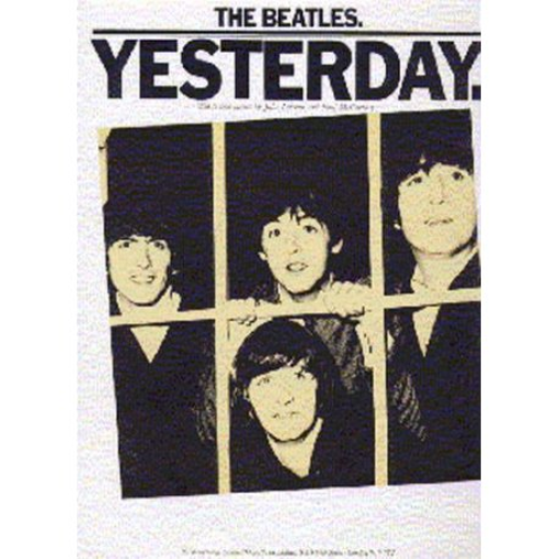 The Beatles - Yesterday piano sheet music