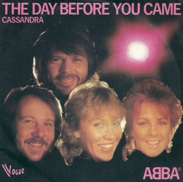 ABBA - The Day Before You Came piano sheet music