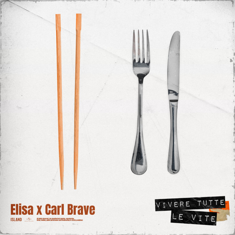 Elisa, Carl Brave - Vivere tutte le vite piano sheet music