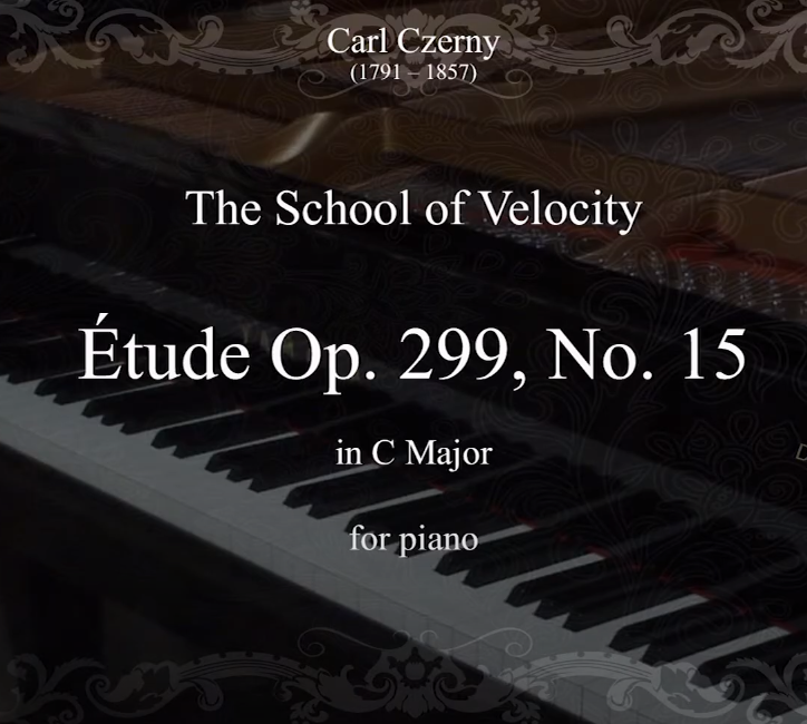 Carl Czerny - Study Op. 299 No. 15 in C Major piano sheet music
