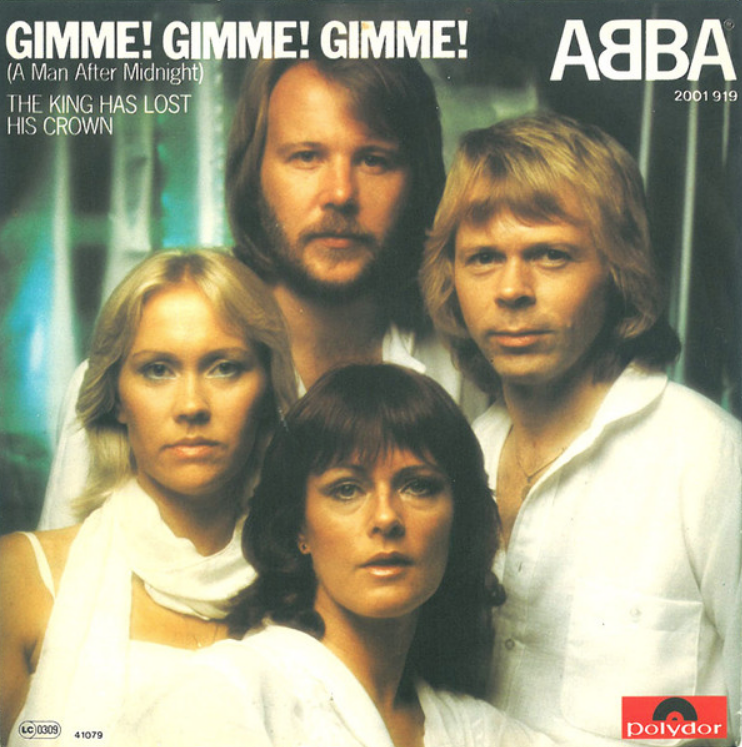 ABBA - Gimme! Gimme! Gimme! (A Man After Midnight) piano sheet music