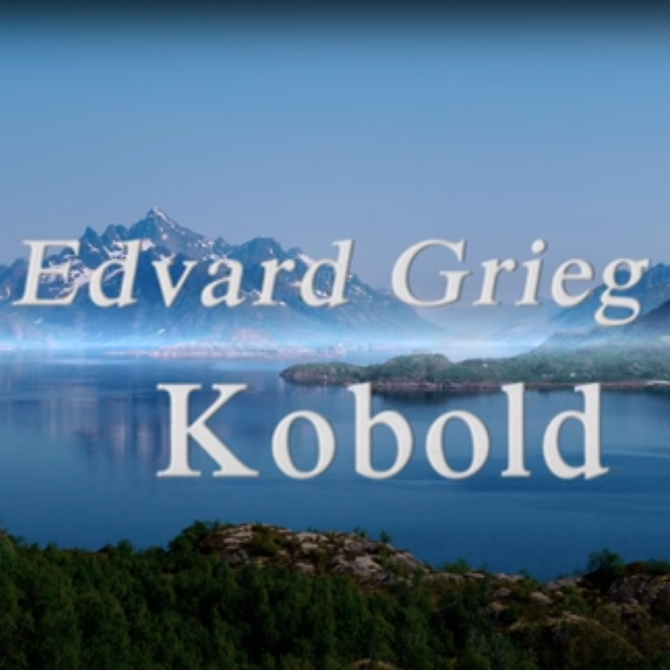 Edvard Hagerup Grieg - Lyric Pieces op.71 No. 3 'Kobold' piano sheet music
