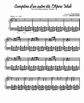 Yann Tiersen Comptine Autre Ete Sheet Music For Piano Download Piano Solo Sku Pso0004353 At Note Store Com Search results for yann tiersen. usd