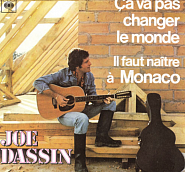 Joe Dassin - Ca Va Pas Changer Le Monde piano sheet music