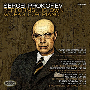 S. Prokofiev - Visions fugitives op. 22 No. 6 Con eleganza piano sheet music