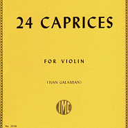 Pierre Rode - 24 Caprices for Violin: Caprice No. 1 in C major piano sheet music