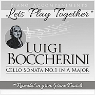 Luigi Boccherini - Cello Sonata in A Major, G. 4: I. Allegro moderato piano sheet music