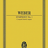 Carl Maria Von Weber - Symphony No.1 in C major, Op.19: II. Andante piano sheet music