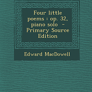 Edward MacDowell - Four little poems, Op.32: No.1 The Eagle piano sheet music