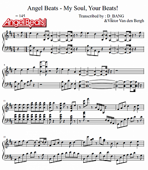 Lia My Soul Your Beats Sheet Music For Piano Download Piano Solo Sku Pso At Note Store Com