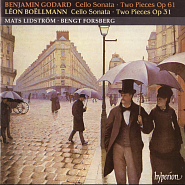 Leon Boellmann - Cello Sonata, Op.40: II. Andante piano sheet music