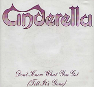 Cinderella - Don't Know What You Got (Till It's Gone) piano sheet music