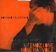 Adriano Celentano - L'emozione non ha voce piano sheet music
