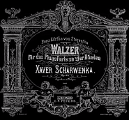 Xaver Scharwenka - Two Waltzes, Op. 44: 1. Con spirito piano sheet music