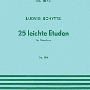 Ludvig Schytte - Etude in C major op. 160 № 1 piano sheet music