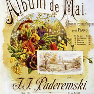 Ignacy Jan Paderewski - Album de Mai, Op.10: No.5 Caprice Valse piano sheet music