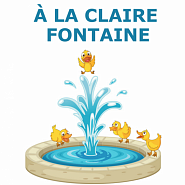 French folk songs - À la claire fontaine piano sheet music