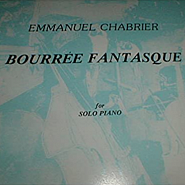 Emmanuel Chabrier - Bourrée fantasque, D 74 piano sheet music