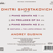 Dmitri Shostakovich - Prelude in G minor, op.34 No. 22 piano sheet music