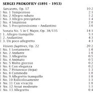 Sergei Prokofiev - Visions fugitives op. 22 No.11 Con eleganza piano sheet music