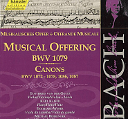 Johann Sebastian Bach - Canon Trias Harmonica a 8 BWV 1072 piano sheet music