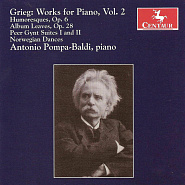 Edvard Hagerup Grieg - Lyric Pieces, op.62. No. 2 Gratitude piano sheet music