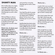 Nathan Evans - Shanty Man piano sheet music