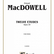 Edward MacDowell - 12 Etudes, Op.39: No.1 Jagdlied (Hunting Song) piano sheet music